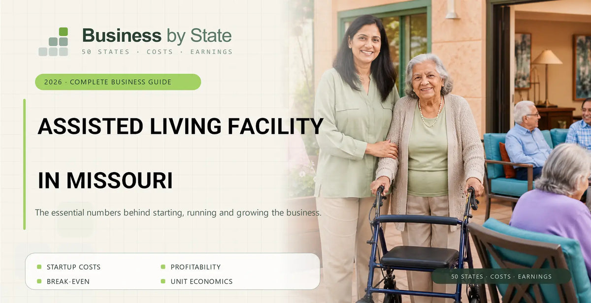 Assisted Living Facility Startup Costs in Missouri