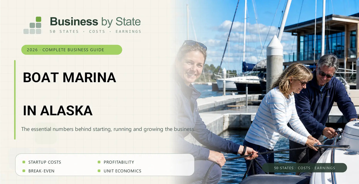 Boat Marina Startup Costs in Alaska