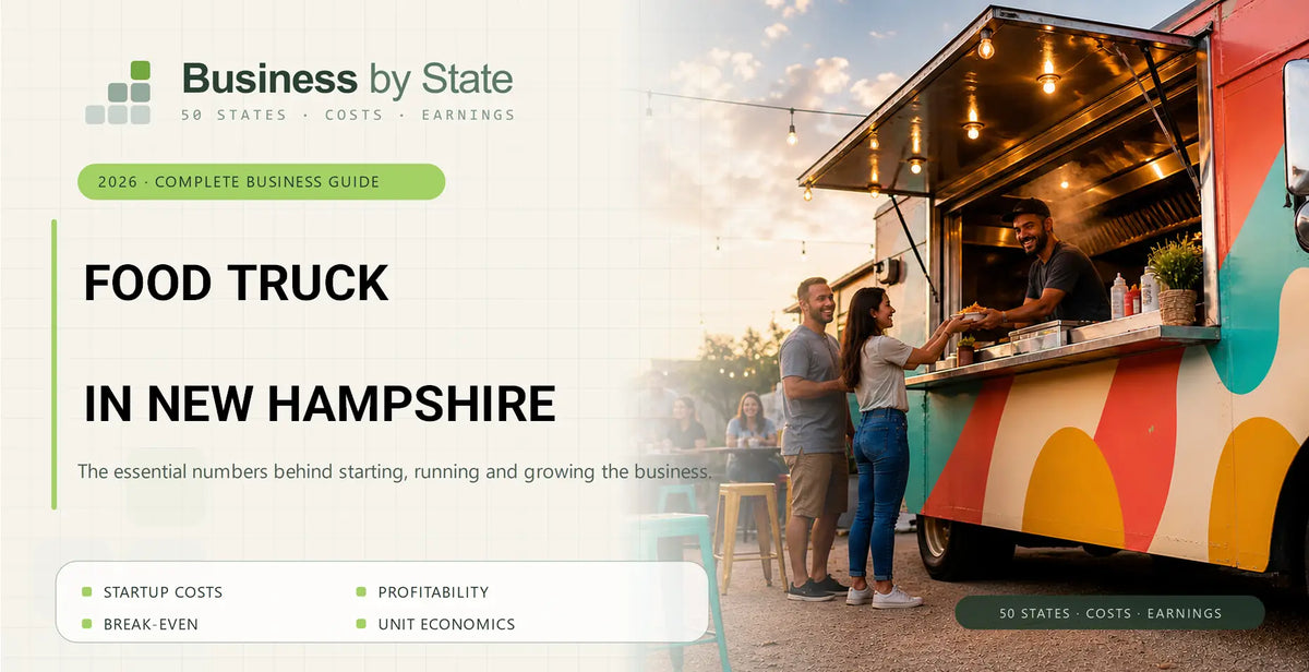 Food Truck Startup Costs in New Hampshire