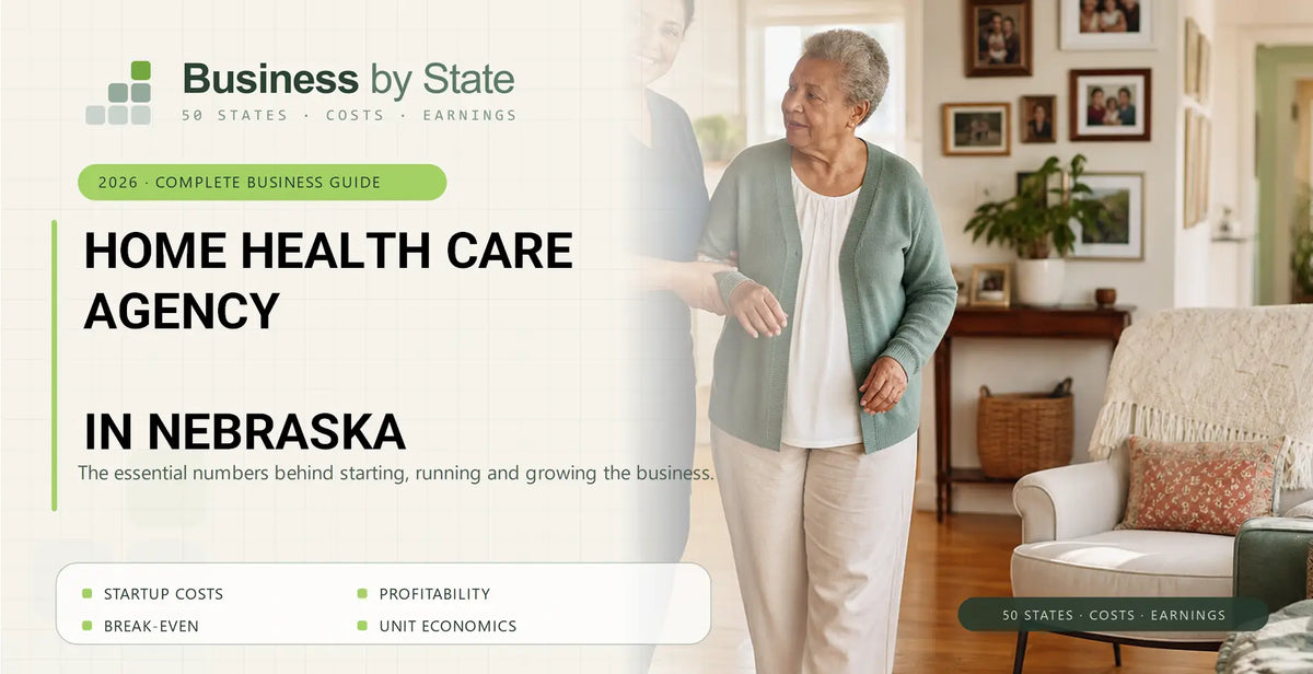 Home Health Care Agency Startup Costs in Nebraska