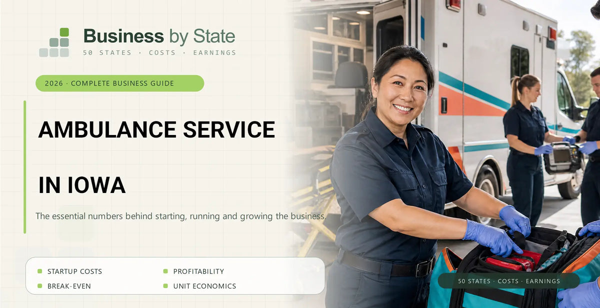 Ambulance Service Startup Costs in Iowa
