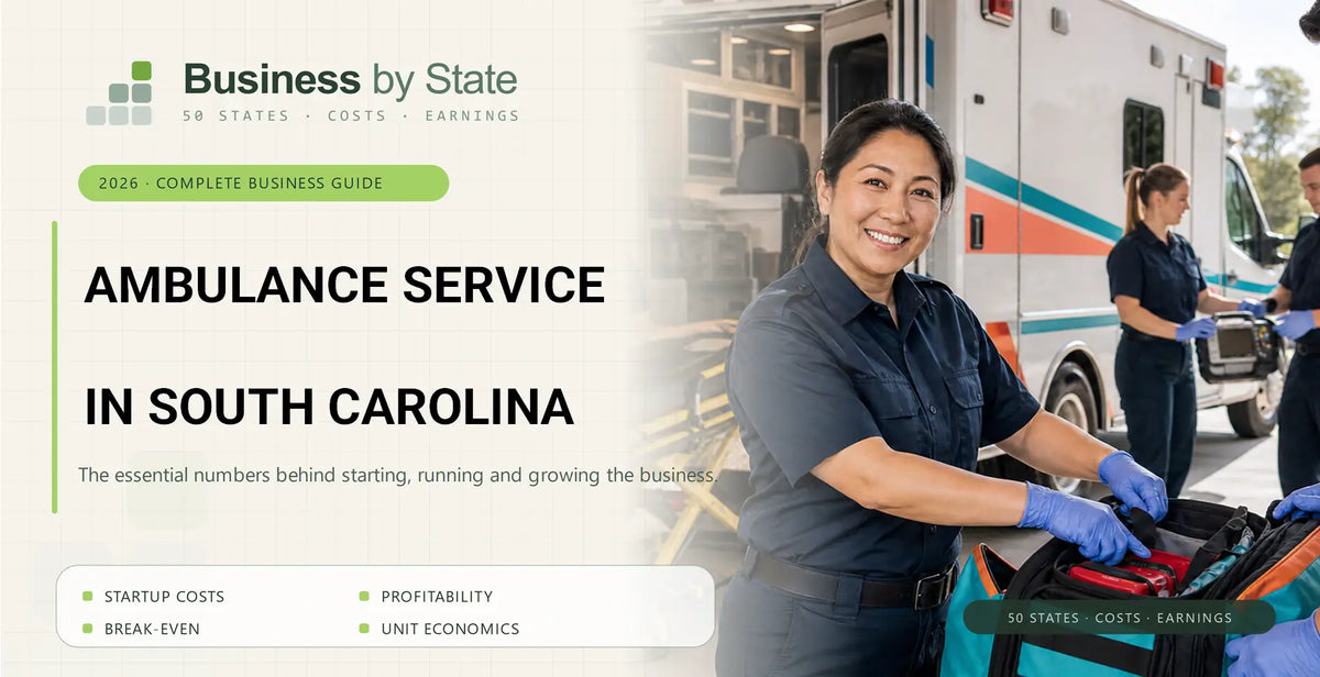 Ambulance Service Startup Costs in South Carolina
