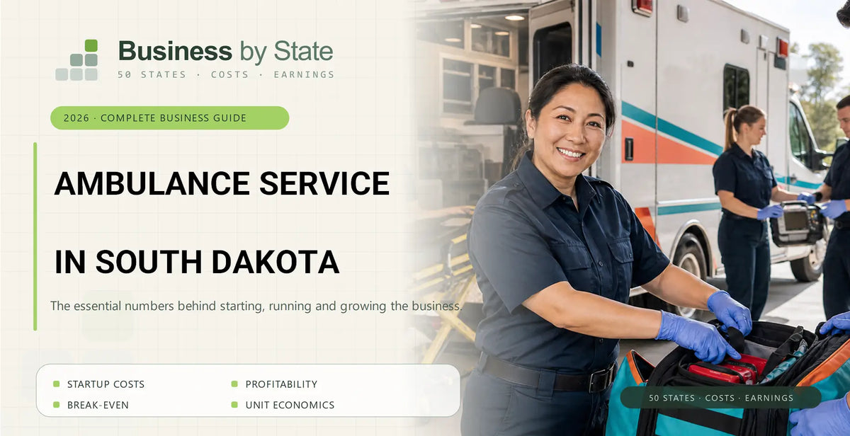 Ambulance Service Startup Costs in South Dakota