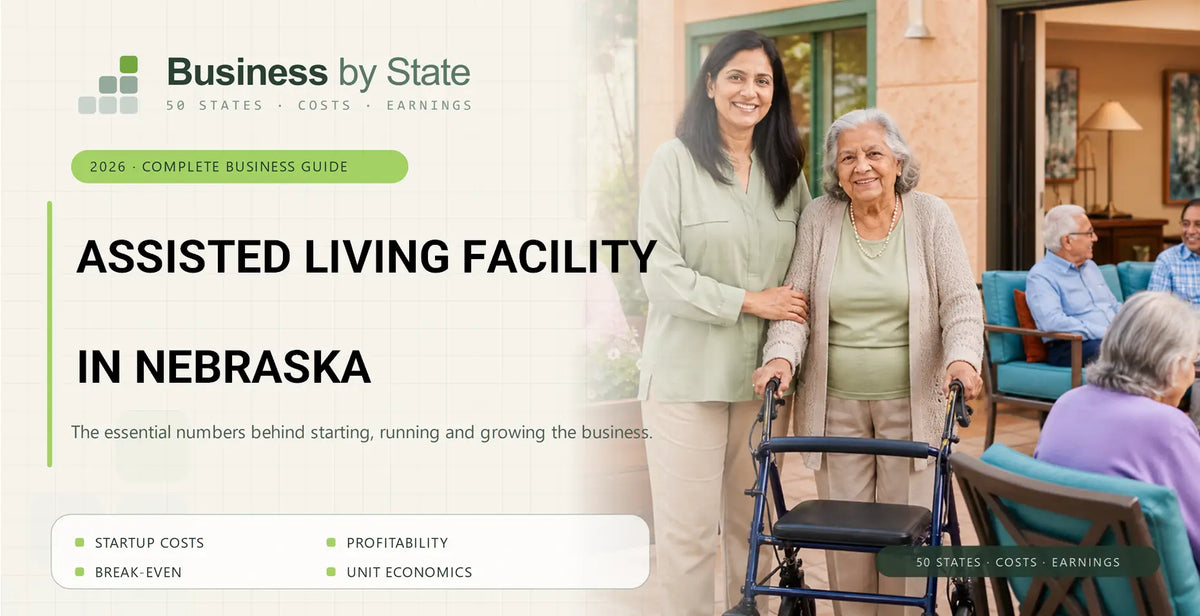 Assisted Living Facility Startup Costs in Nebraska