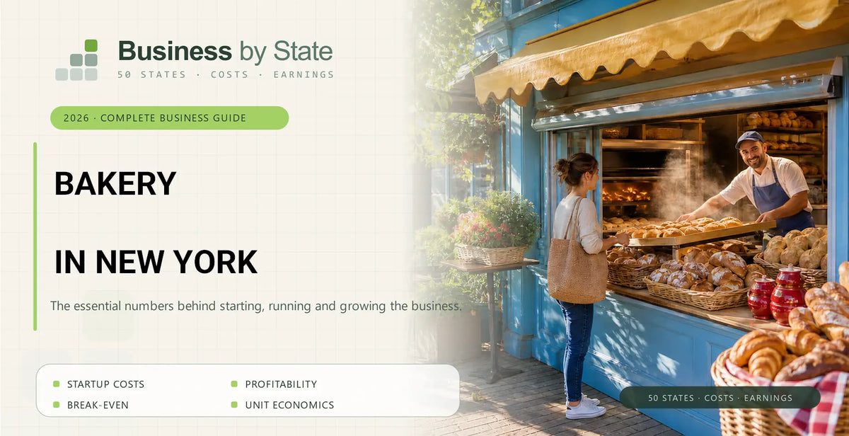 Bakery Startup Costs in New York
