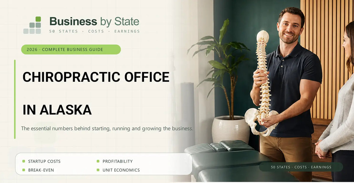 Chiropractic Office Startup Costs in Alaska