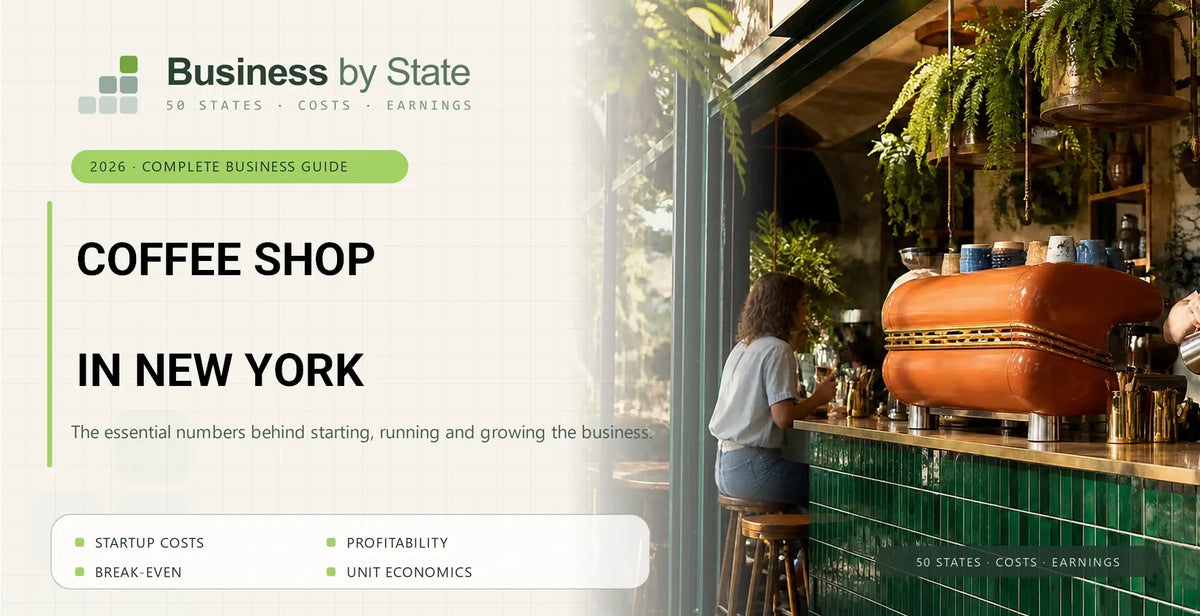 Coffee Shop Startup Costs in New York