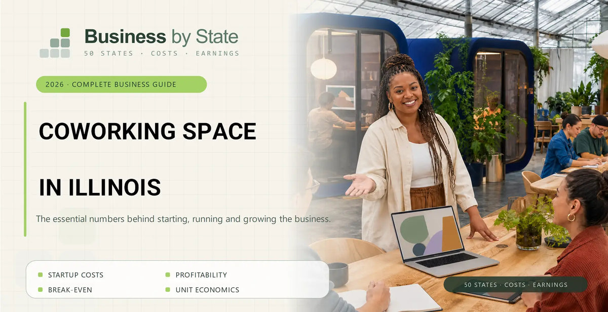 Coworking Space Startup Costs in Illinois