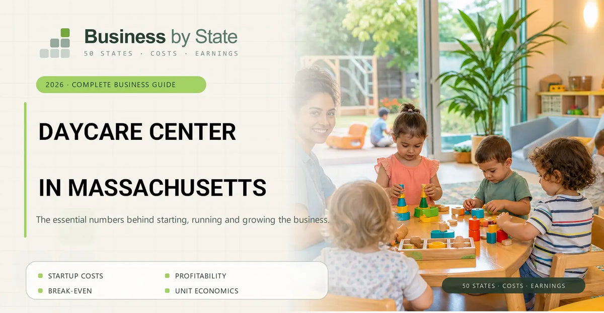 Daycare Center Startup Costs in Massachusetts