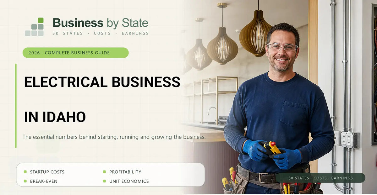 Electrical Business Startup Costs in Idaho