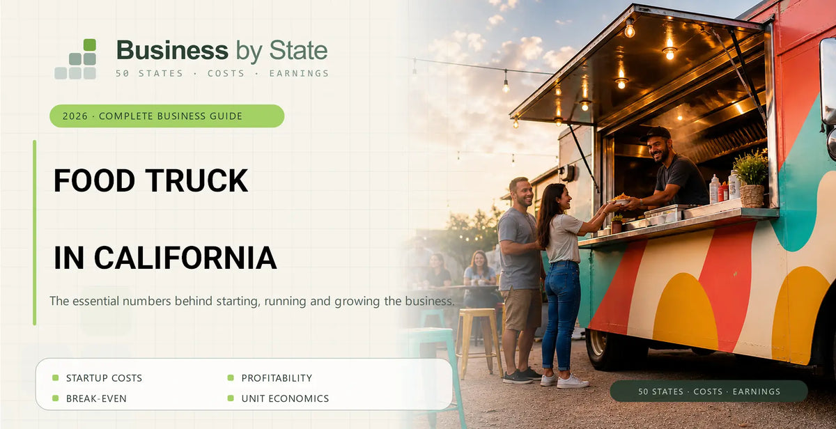 Food Truck Startup Costs in California