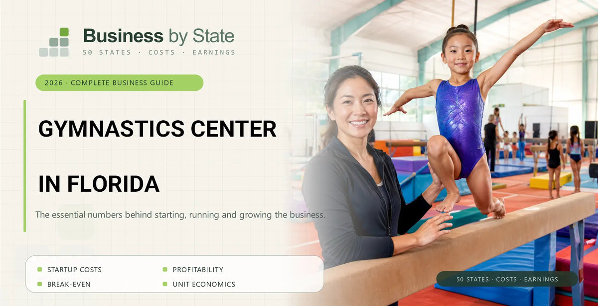Gymnastics Center Startup Costs in Florida