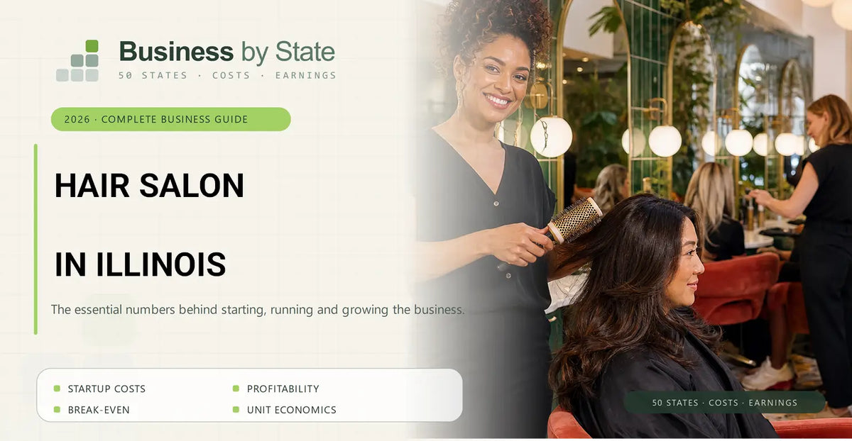 Hair Salon Startup Costs in Illinois