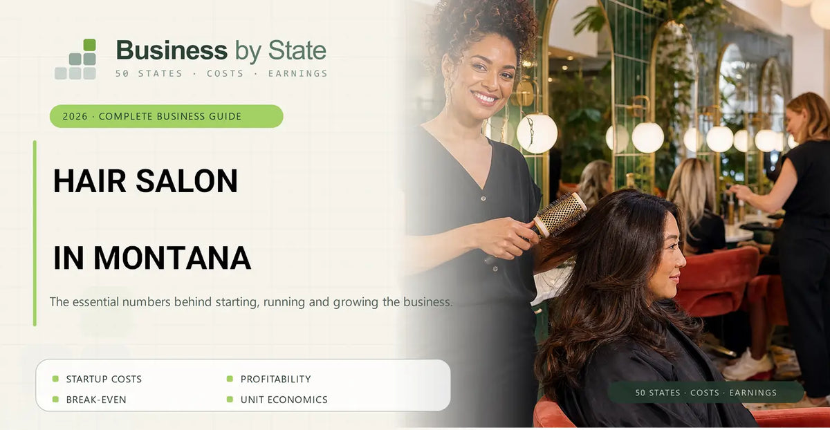 Hair Salon Startup Costs in Montana