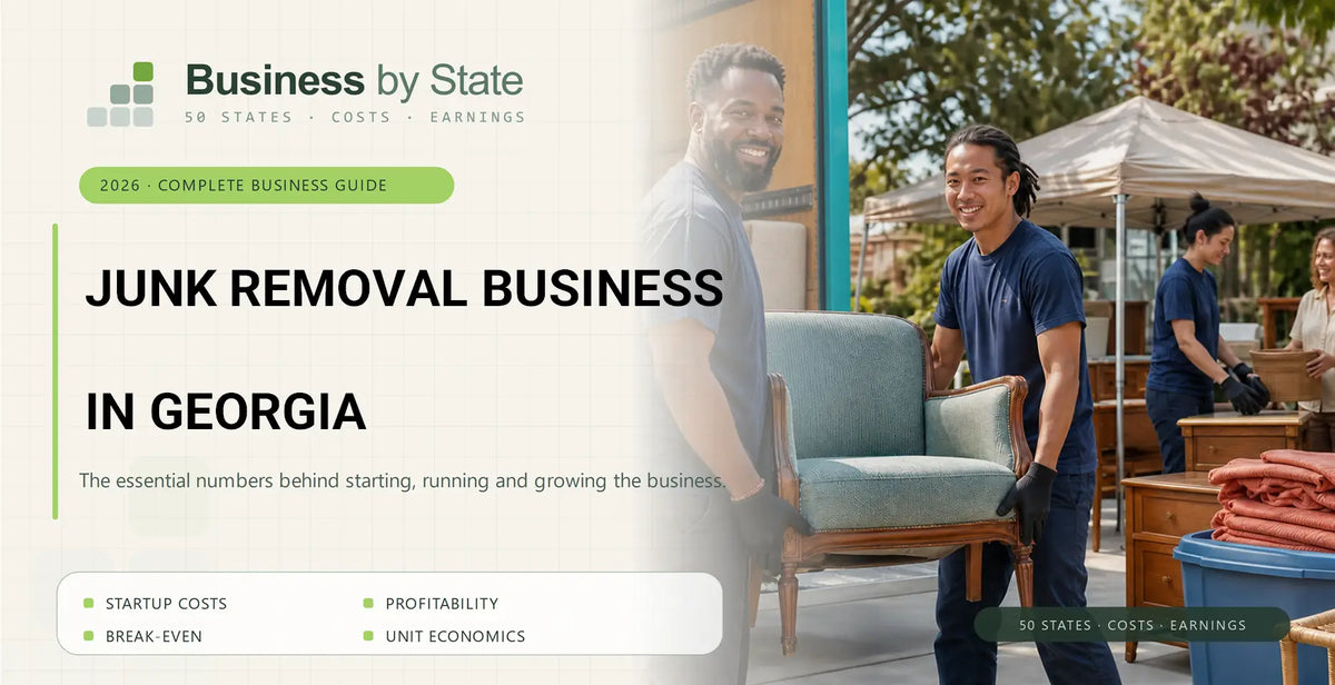 Junk Removal Business Startup Costs in Georgia