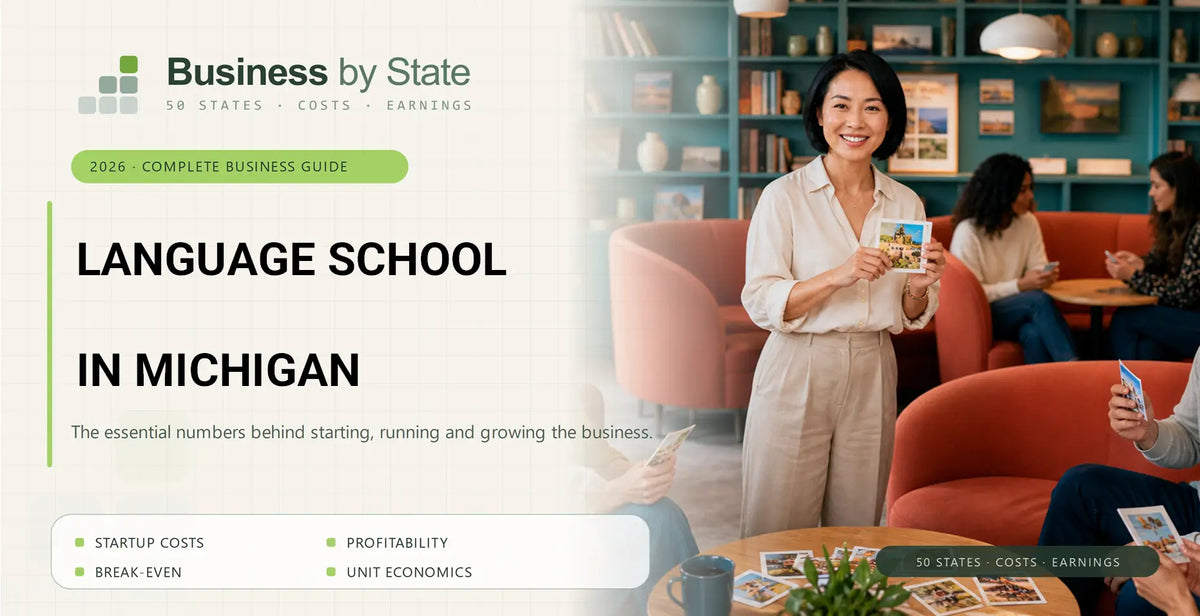 Language School Startup Costs in Michigan