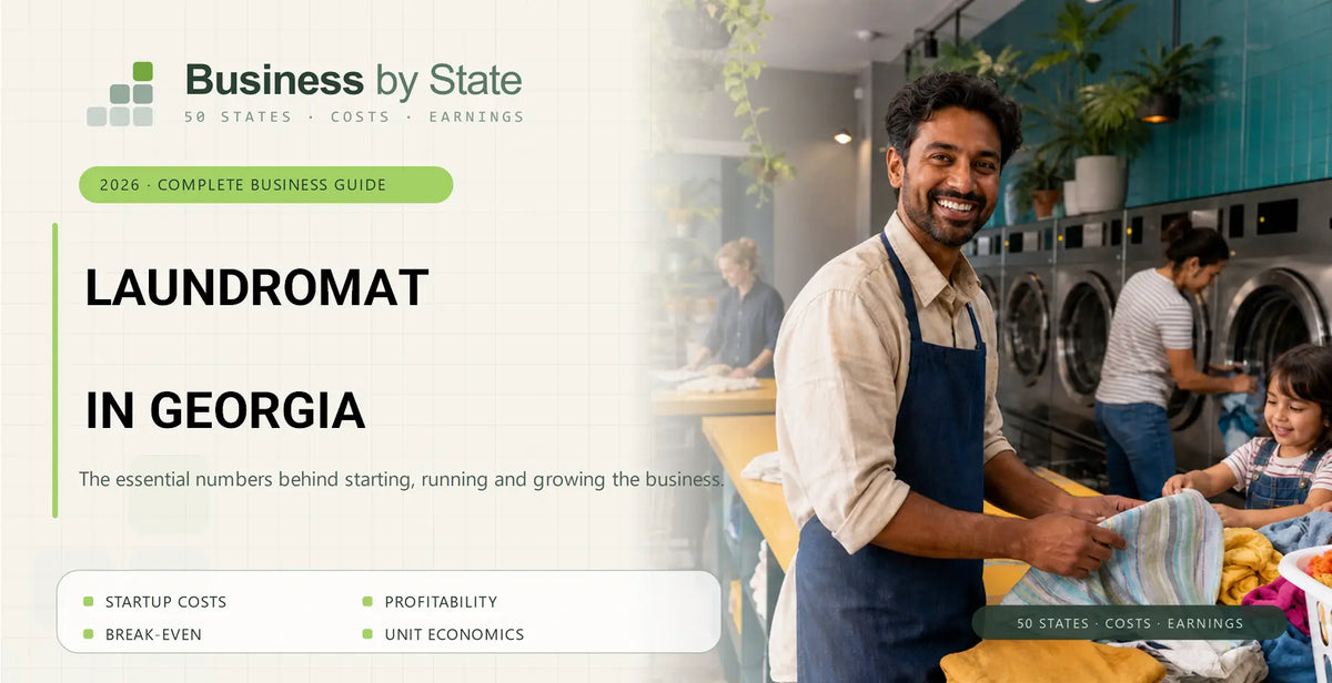 Laundromat Startup Costs in Georgia