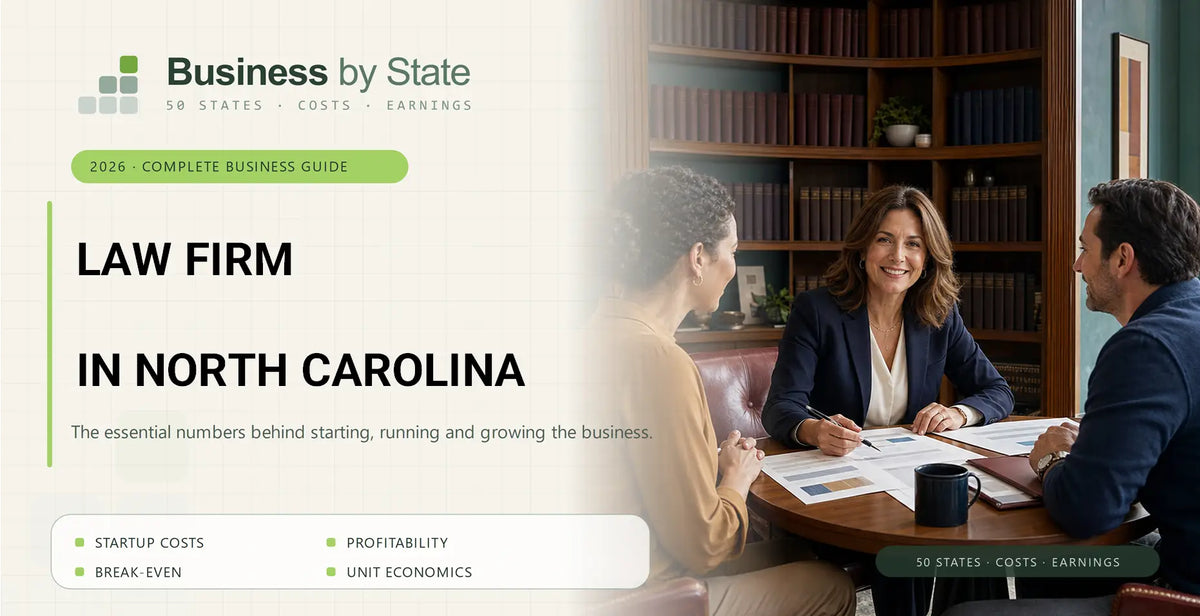 Law Firm Startup Costs in North Carolina