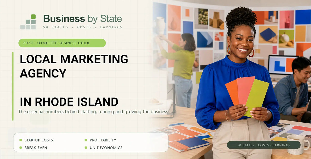 Local Marketing Agency Startup Costs in Rhode Island