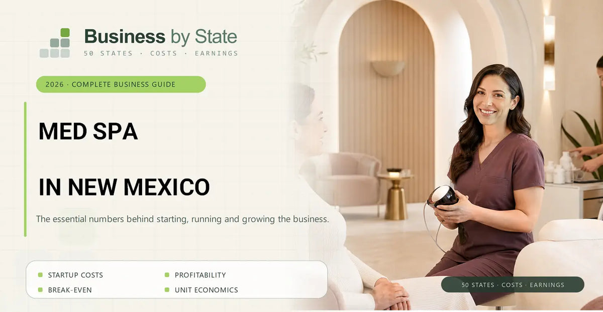 Med Spa Startup Costs in New Mexico