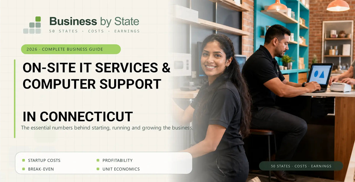 On-Site IT Services & Computer Support Cost: Connecticut