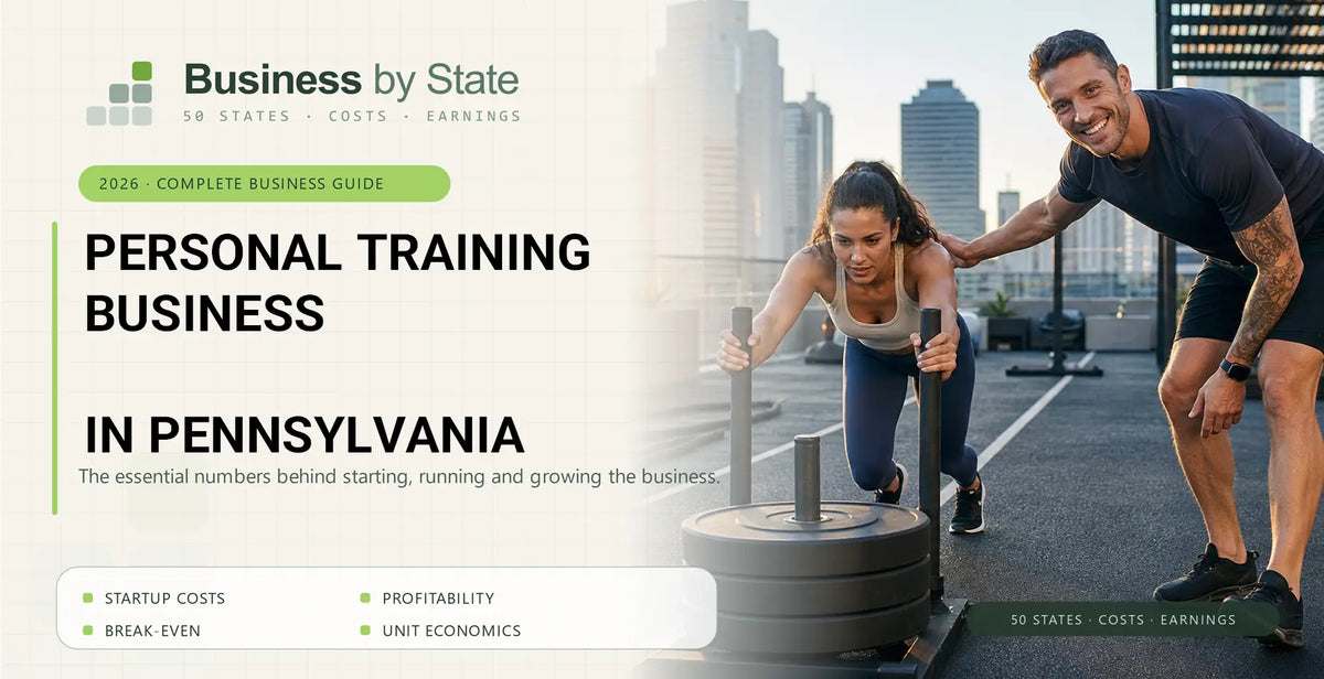 Personal Training Business Startup Costs in Pennsylvania