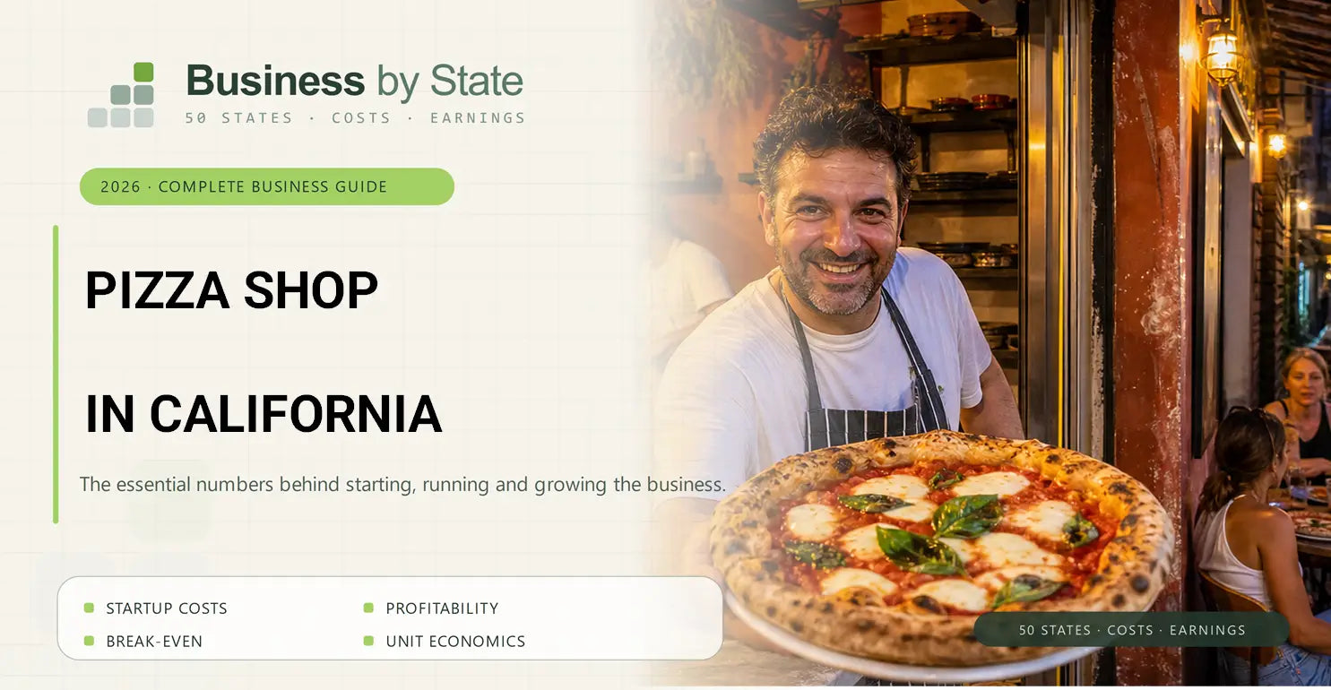 Pizza Shop Startup Costs in California | Opening Guide – Business By State