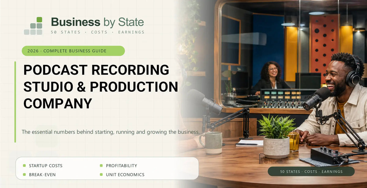 Podcast Recording Studio & Production Company Cost: Alaska