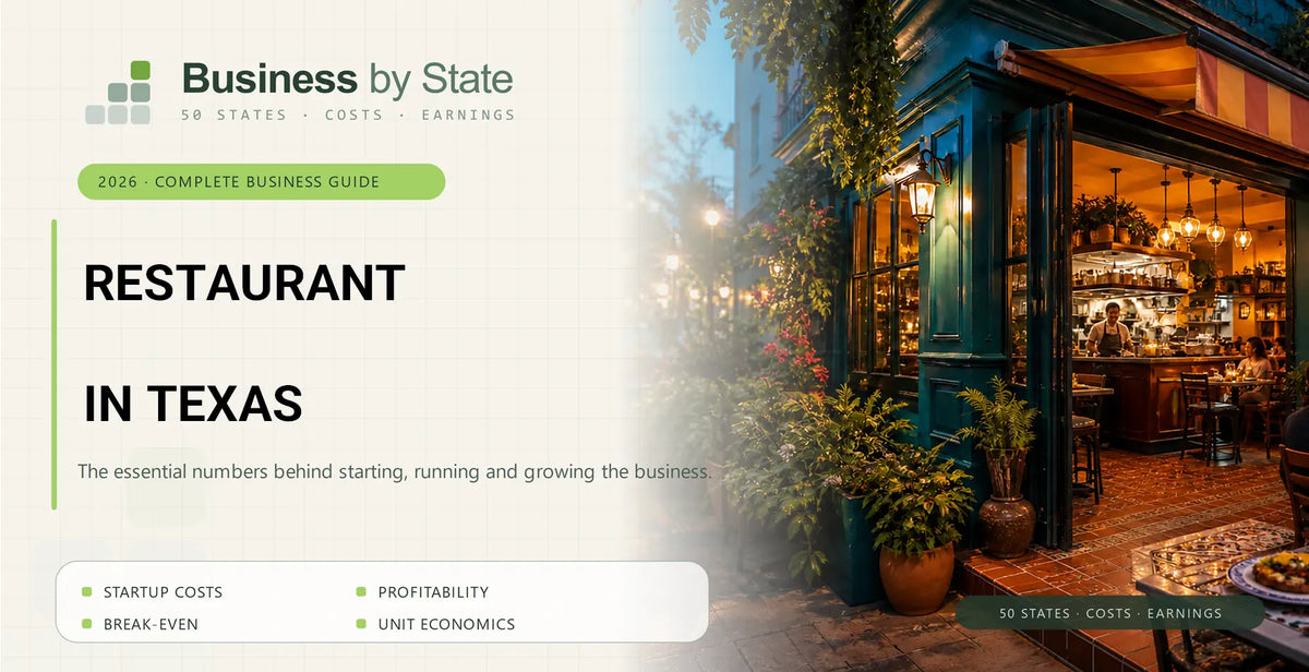 Restaurant Startup Costs in Texas