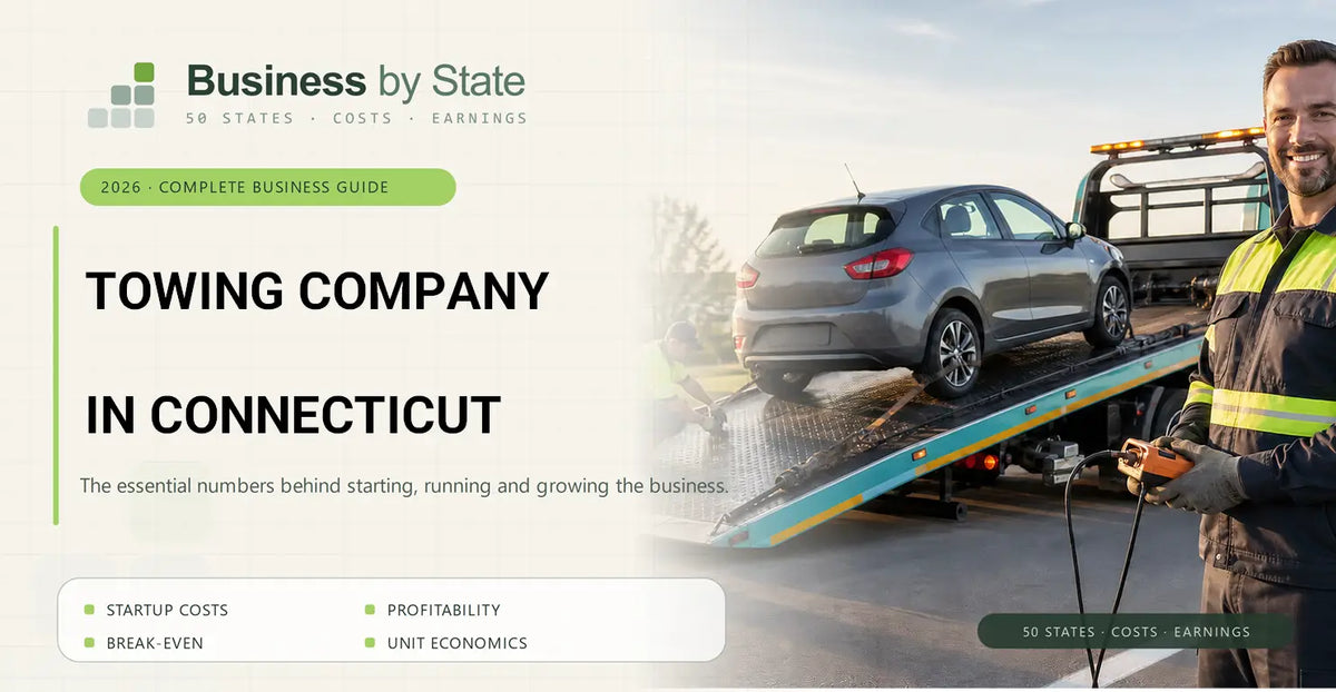 Towing Company Startup Costs in Connecticut