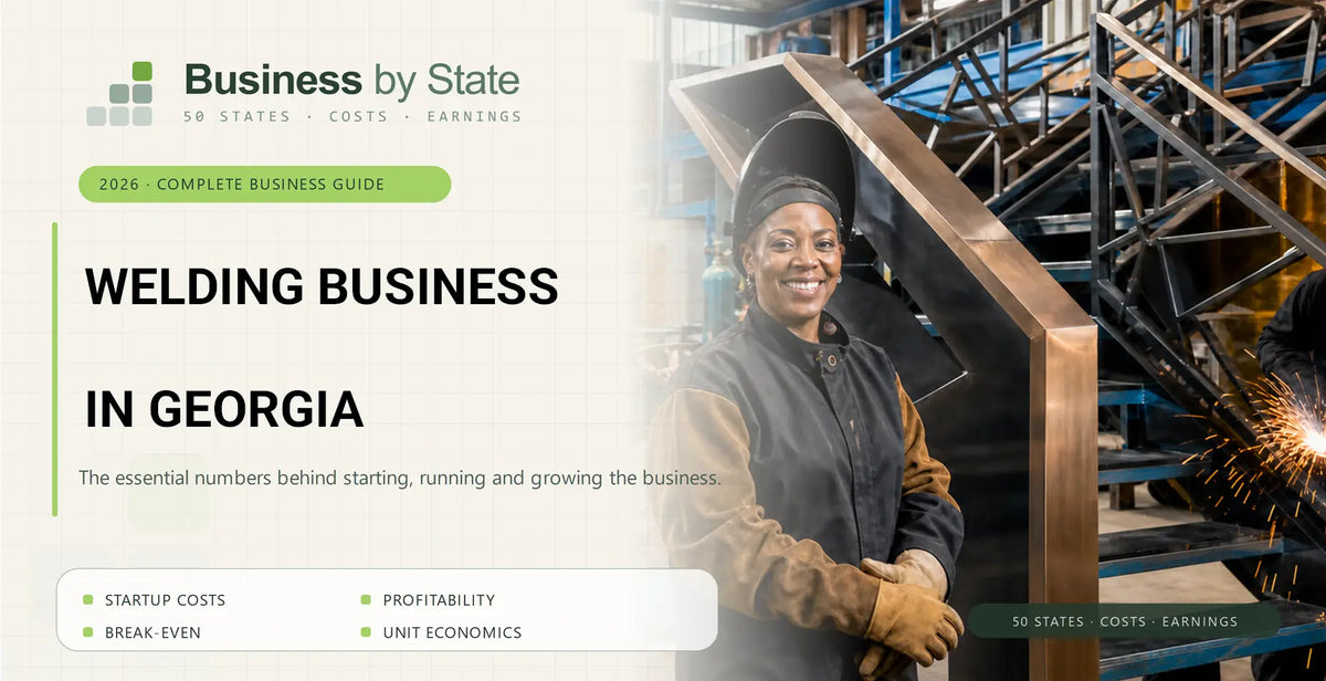 Welding Business Startup Costs in Georgia